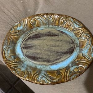 Pottery tray by Tab Boren